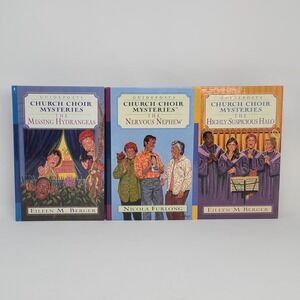 VALUE BUNDLE: 3 Guideposts Church Choir Mysteries Books Lot Cozy Clean Mystery